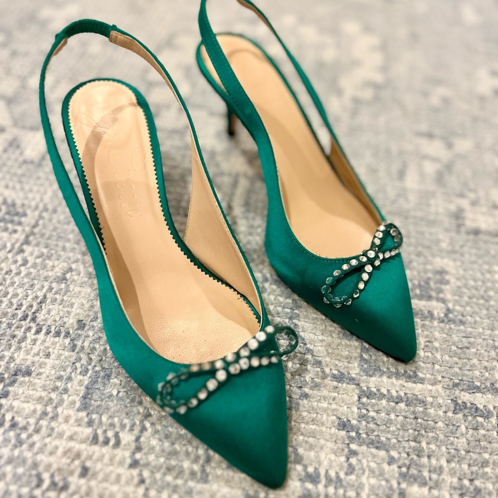J. Crew Colette sling back pumps